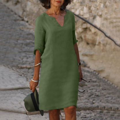 ELSIE | DRESS WITH BELLY COVERAGE