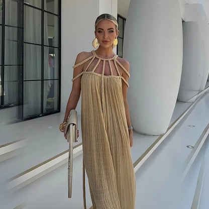 OLIVIA | Rope Maxi Dress