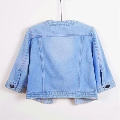 Dakota - Crop Denim Jacket