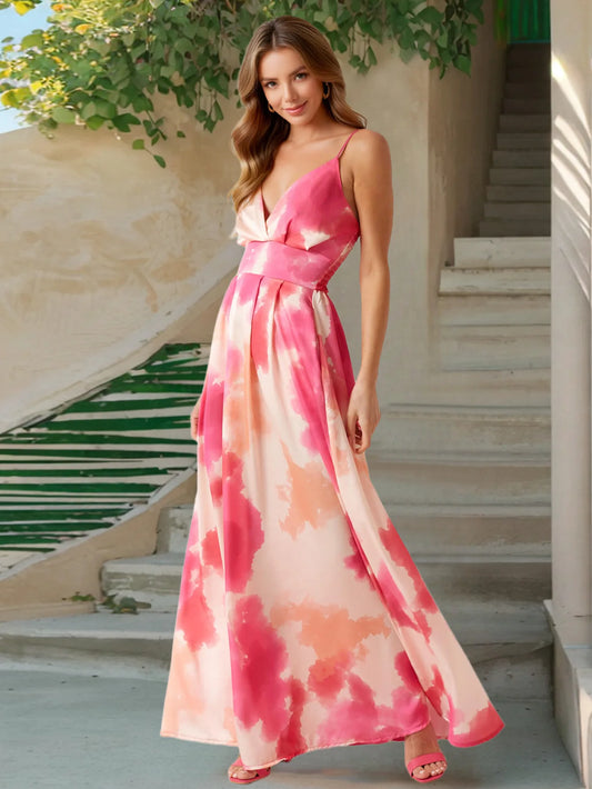 TARA | Elegant Fantasy Floral Dress