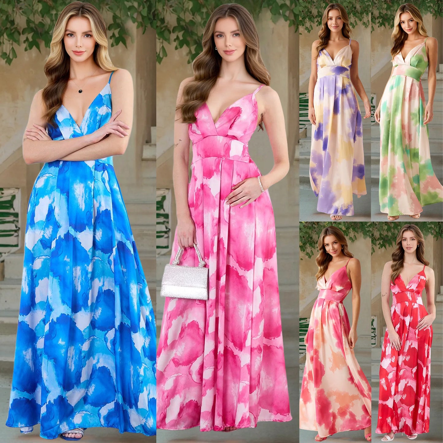 TARA | Elegant Fantasy Floral Dress
