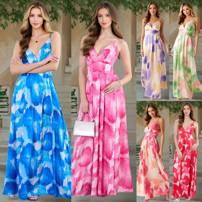 TARA | Elegant Fantasy Floral Dress
