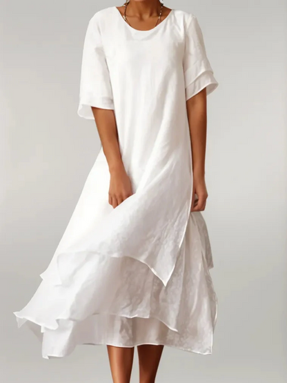 Grace | flowing, multi-layered spring dress