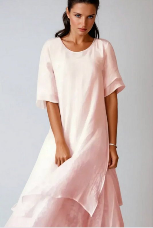Grace | flowing, multi-layered spring dress