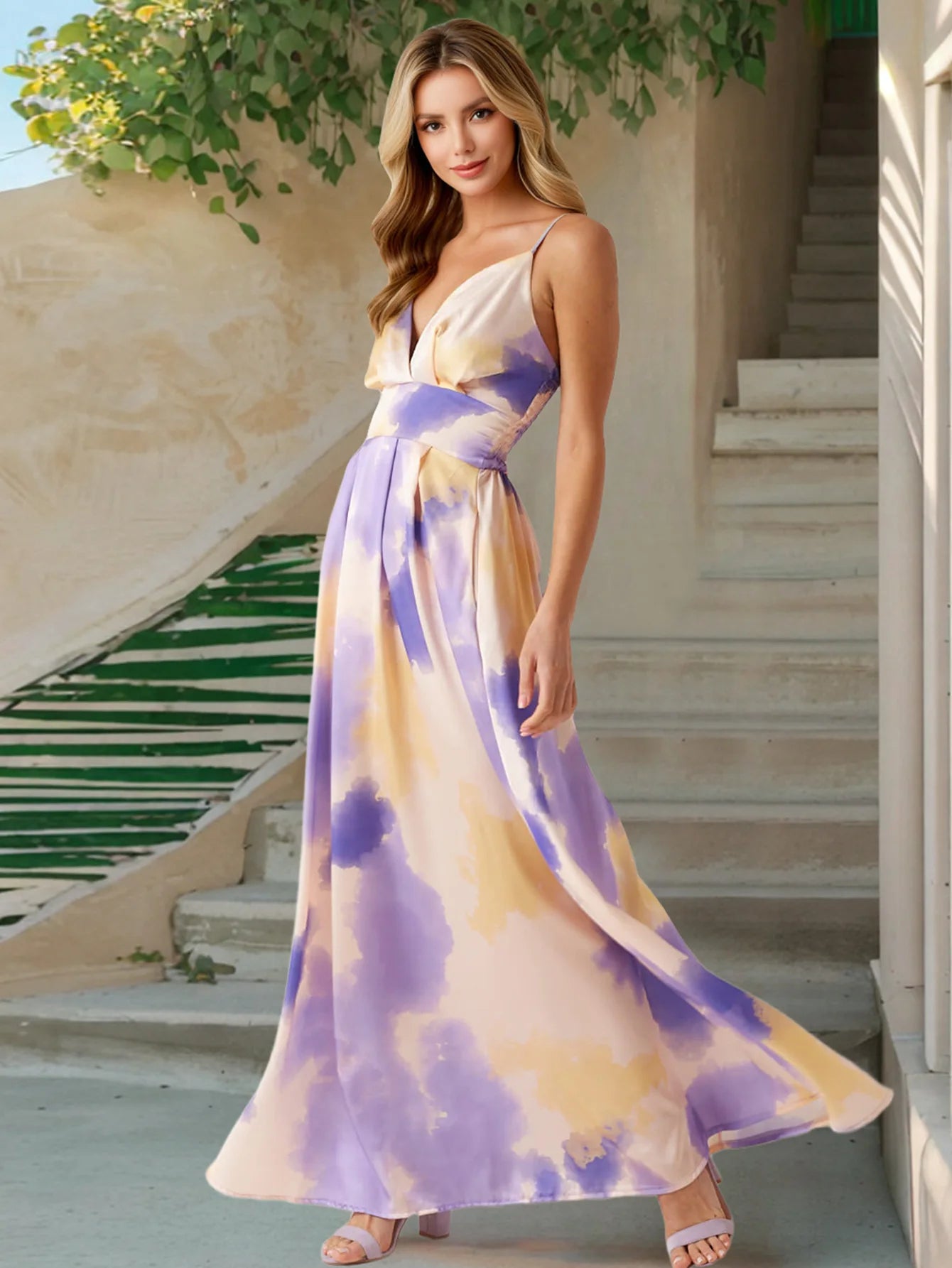 TARA | Elegant Fantasy Floral Dress