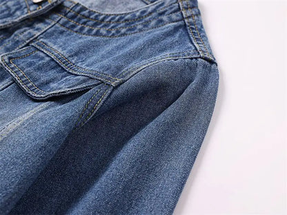 Dakota - Crop Denim Jacket
