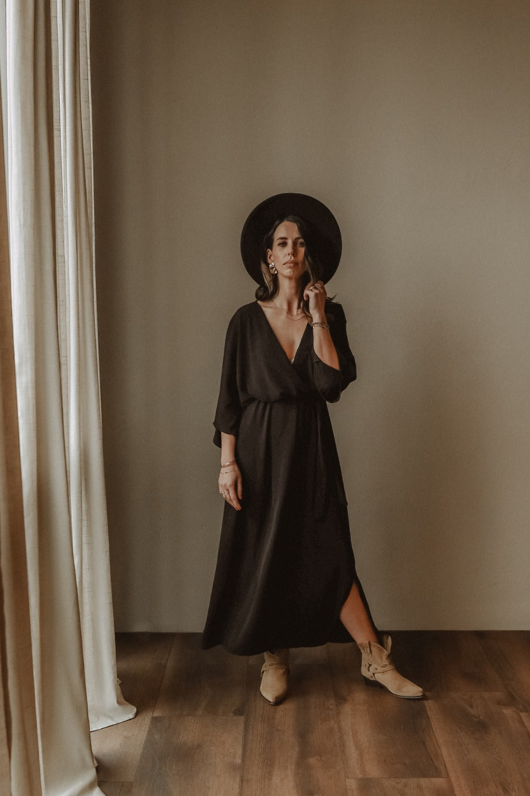 LYLA | Moonlit Black Dress