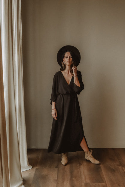 LYLA | Moonlit Black Dress