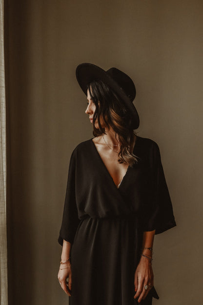 LYLA | Moonlit Black Dress