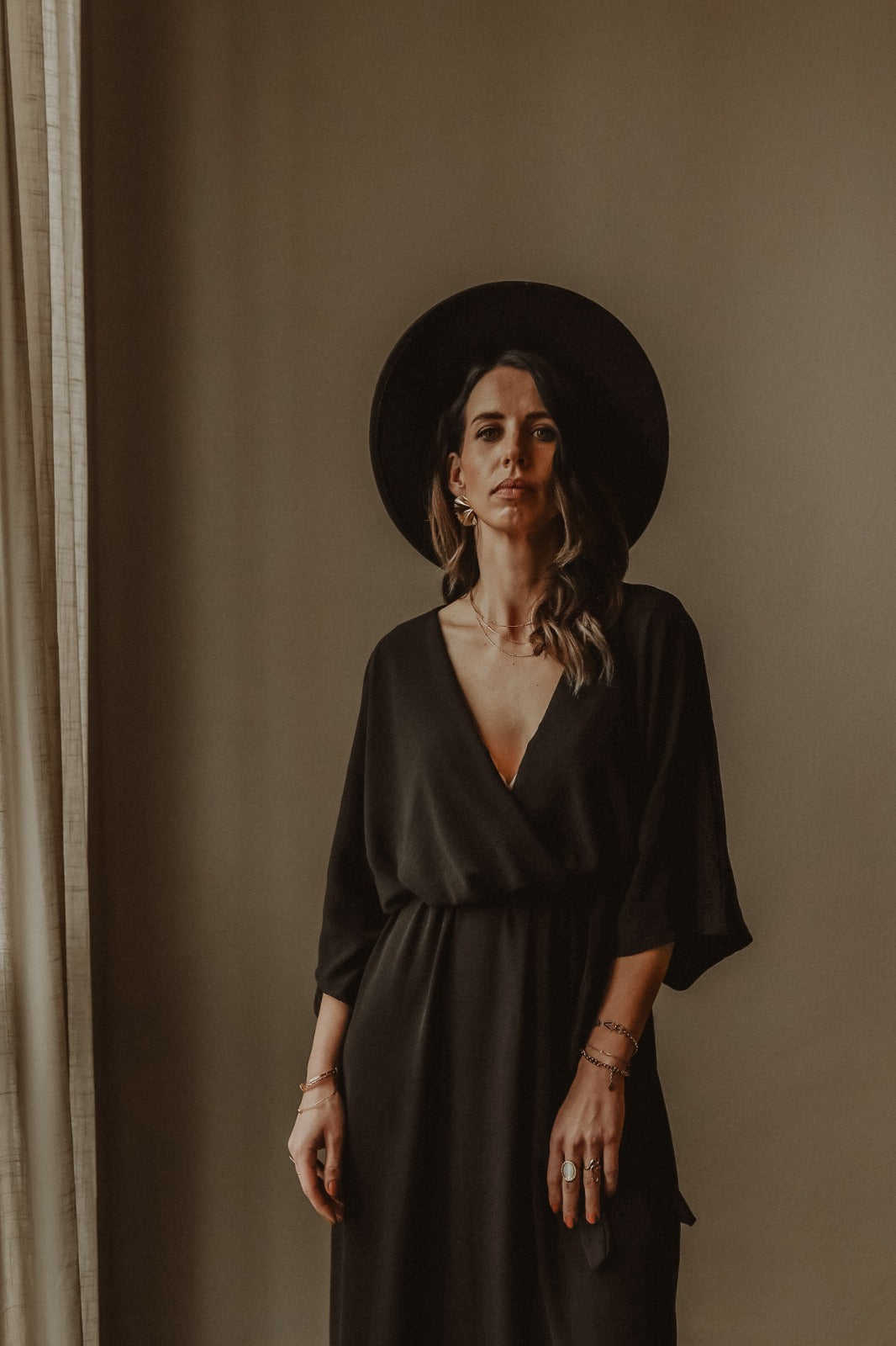 LYLA | Moonlit Black Dress