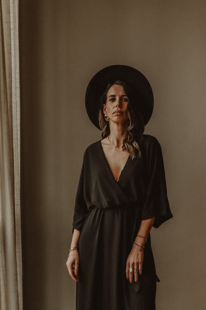 LYLA | Moonlit Black Dress