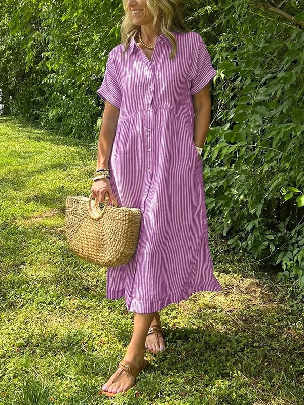 HARPER | Breezy Stripe Dress