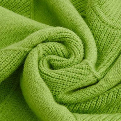 DANIE | Trendy High Neck Knit Sweater